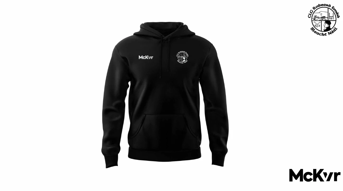 Slaughtneil GAC McKvr Core Pro Cotton Hoodie - Black