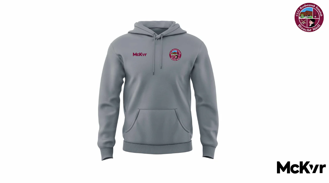 Slaughtneil GAC McKvr Core Pro Cotton Hoodie - Grey