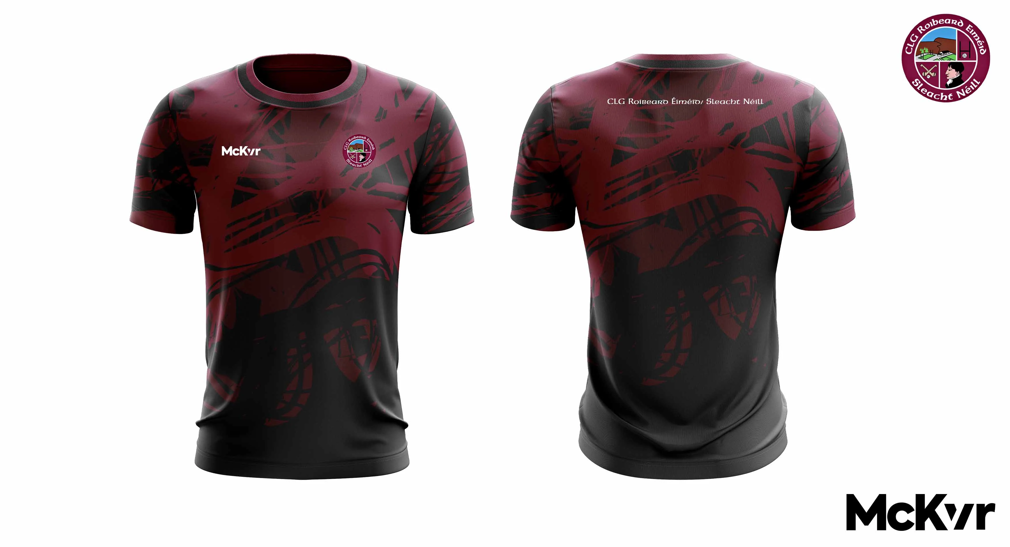 Slaughtneil GAC McKvr Training Jersey - Maroon