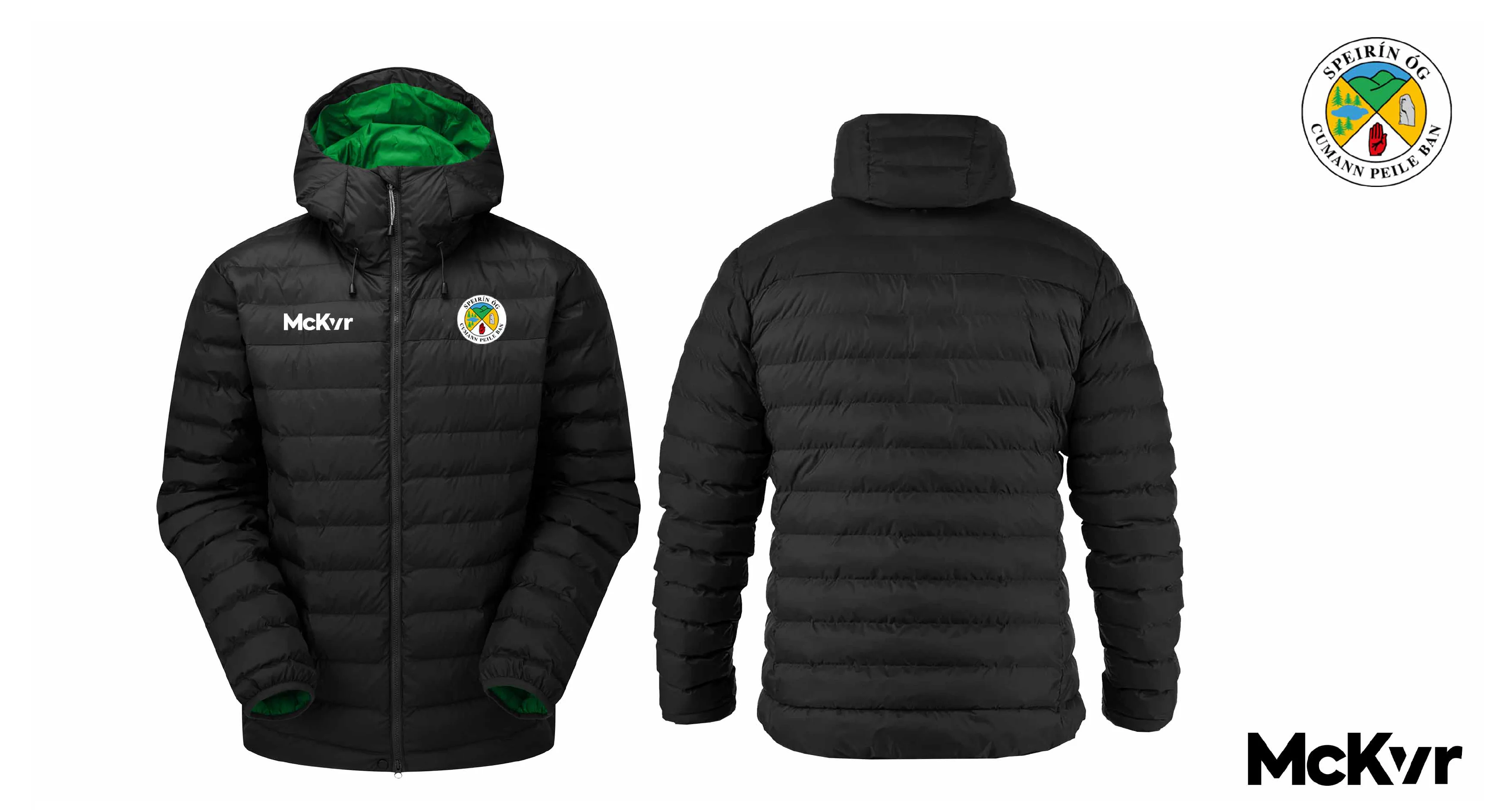 Sperrin Óg LGFA Greencastle McKvr Puffa Jacket