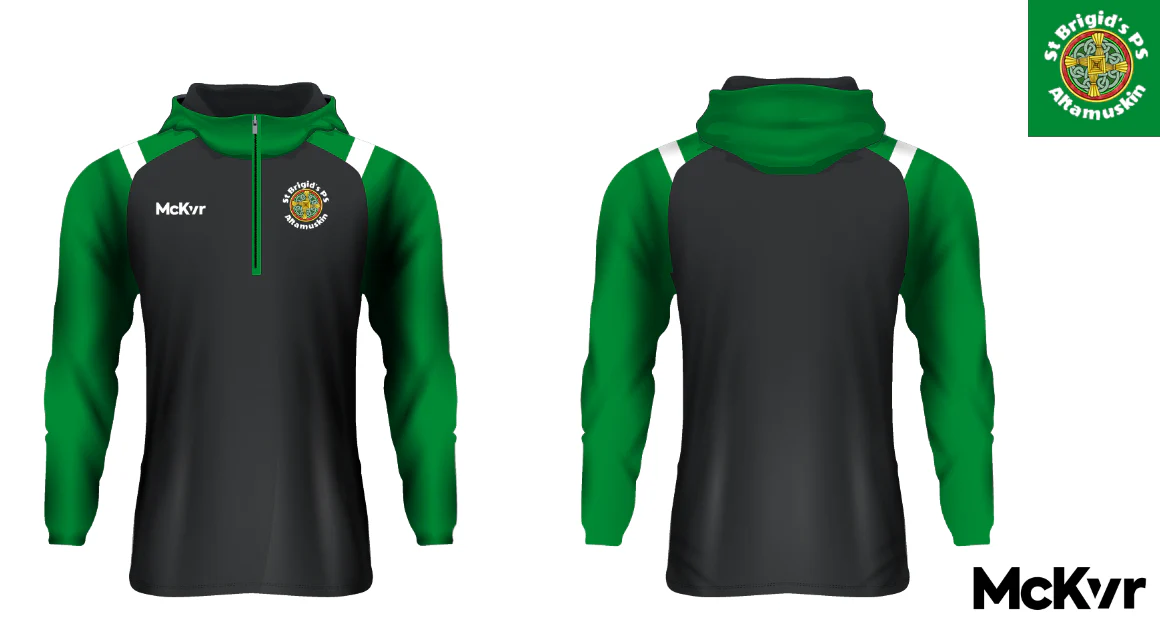 St Brigids PS Altamuskin McKvr Elite Quarter Zip Hoodie