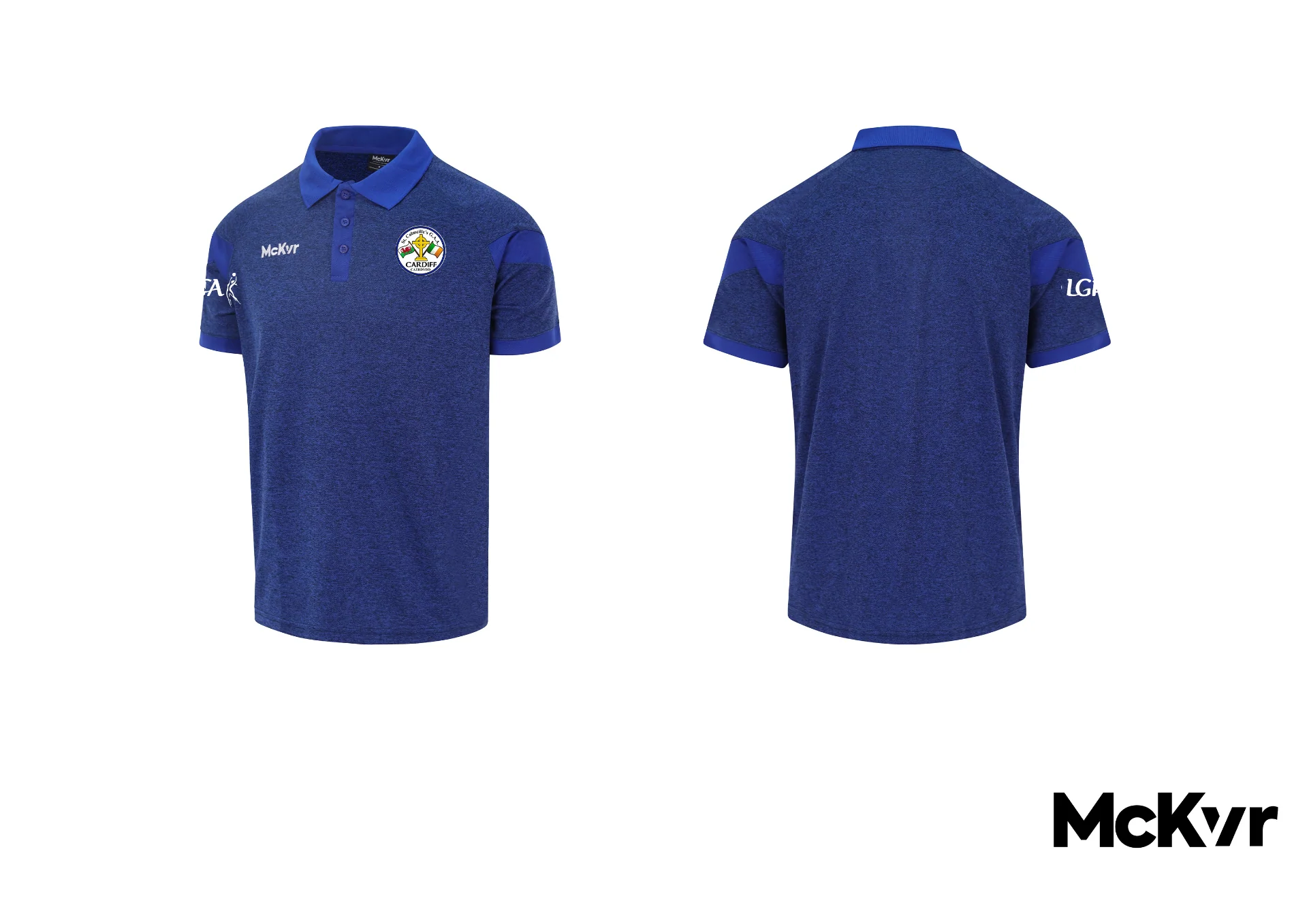St Colmcille's Cardiff McKvr Polo Top - LGFA