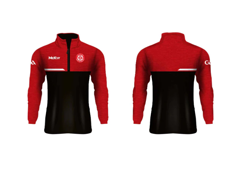 Tír na nÓg McKvr Quarter Zip Black GAA - Youth