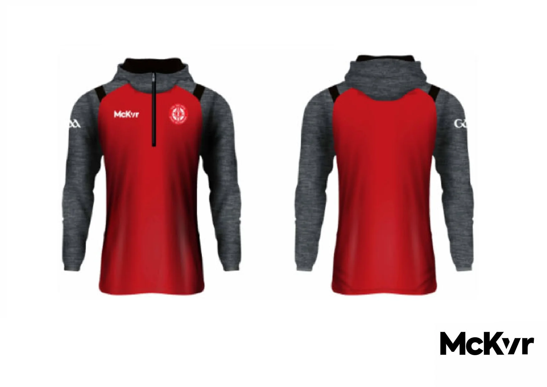 Tír na nÓg McKvr Quarter Zip Hoodie - GAA