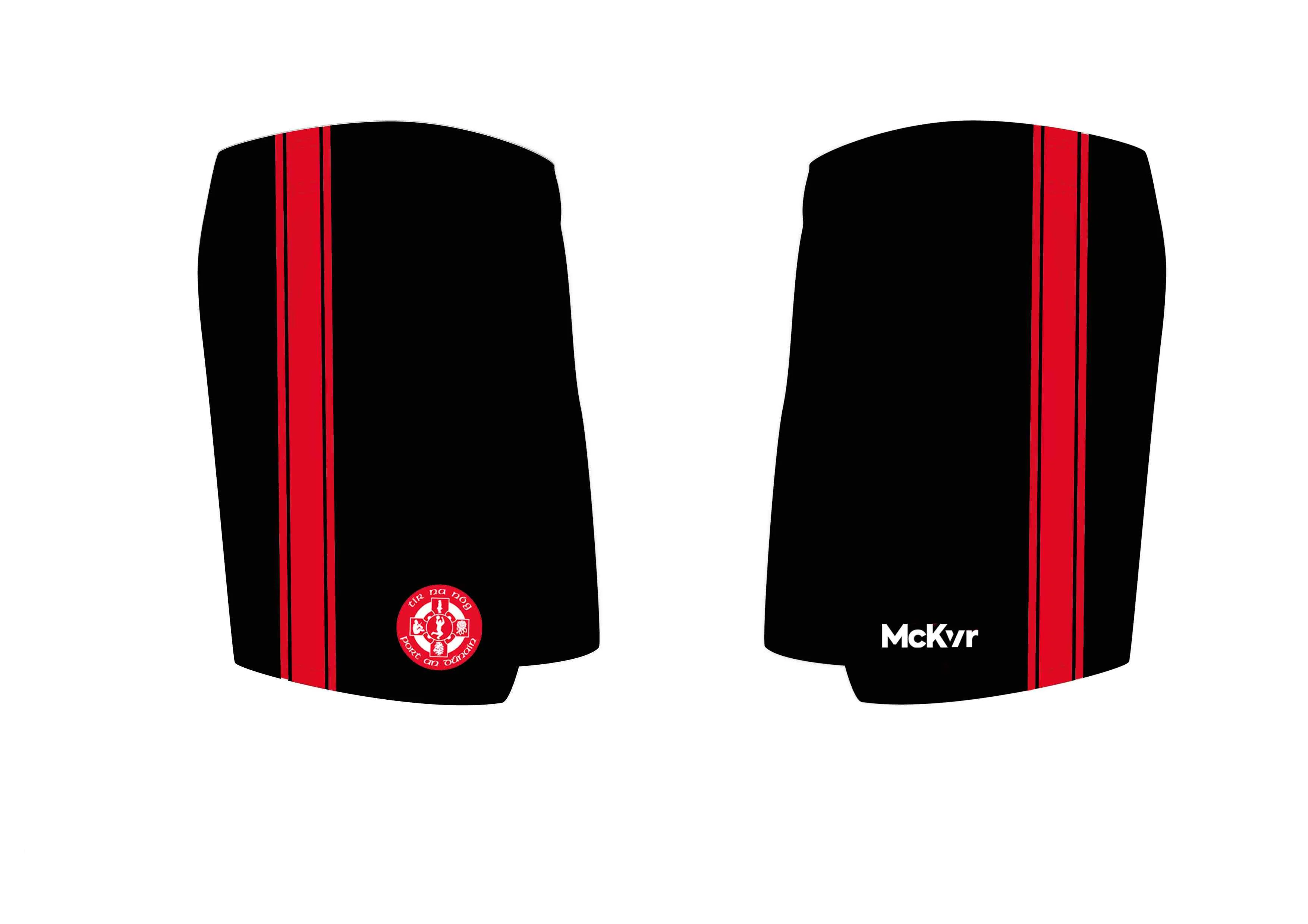 Tír na nÓg McKvr Shorts - Black