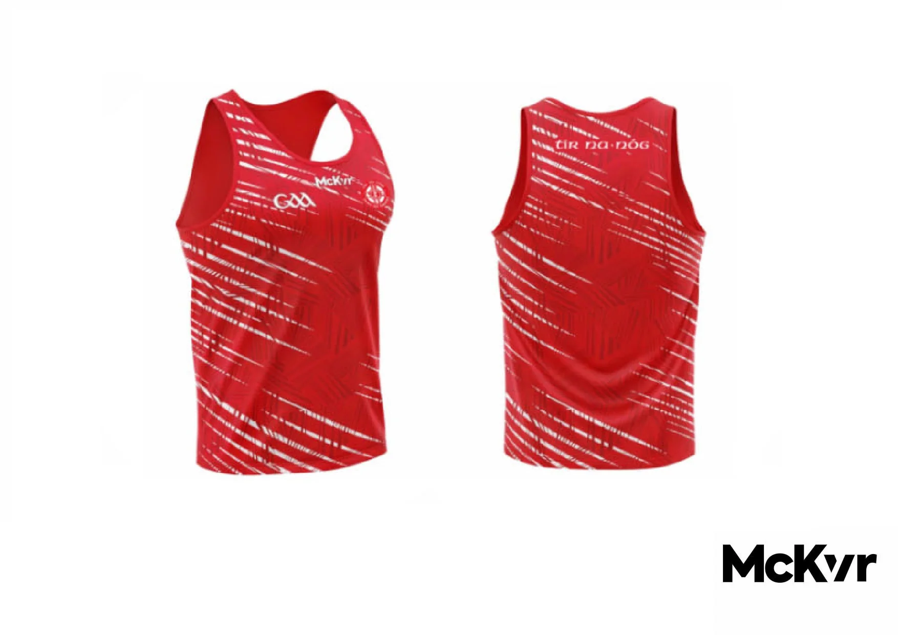 Tír na nÓg McKvr Vest Red - GAA
