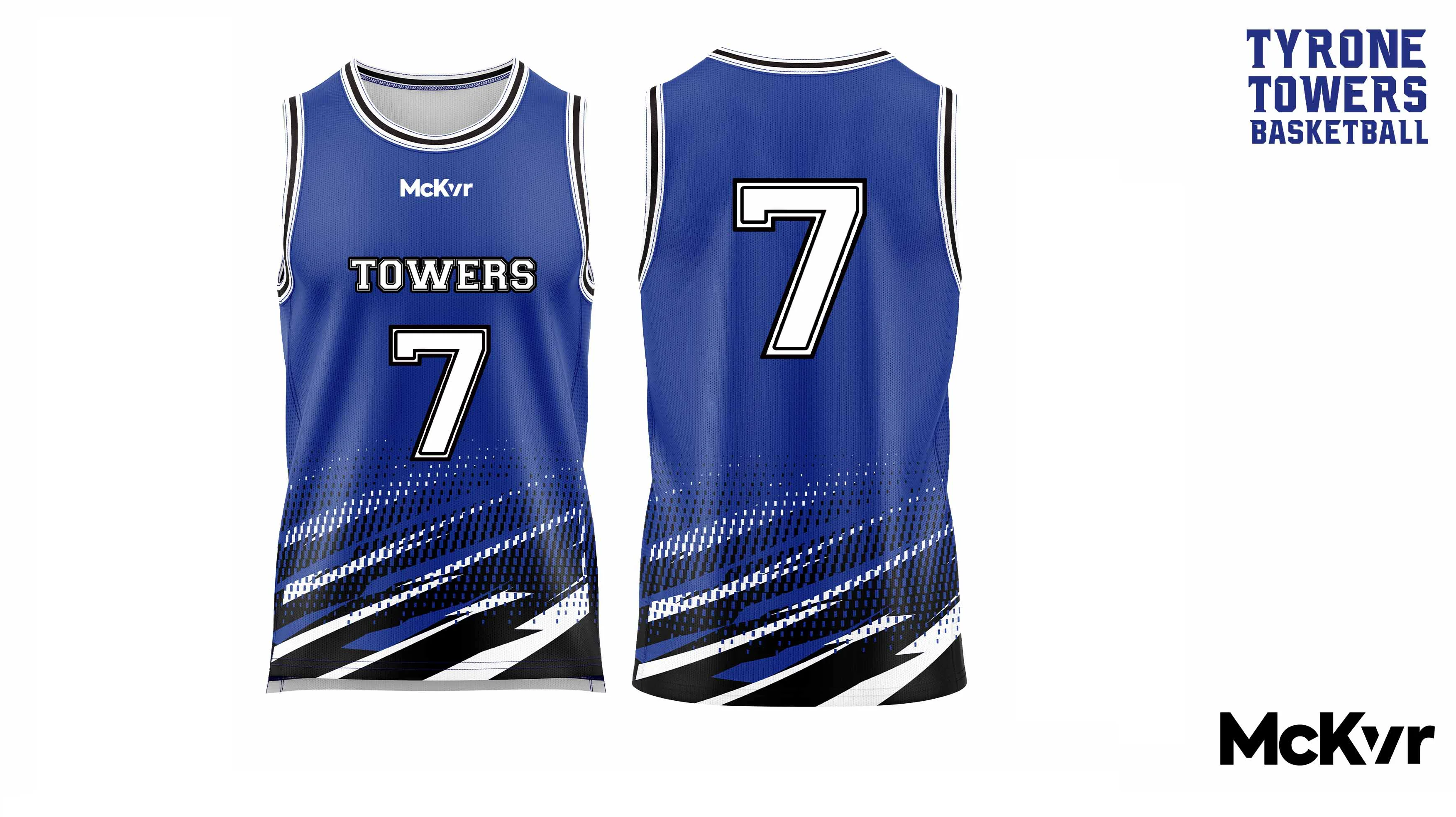 Tyrone Towers McKvr Vest - Blue